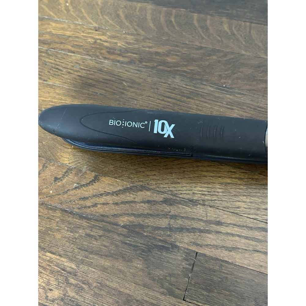 Bio Ionic 10X Pro Styling Iron featuring sonic vibrating plates